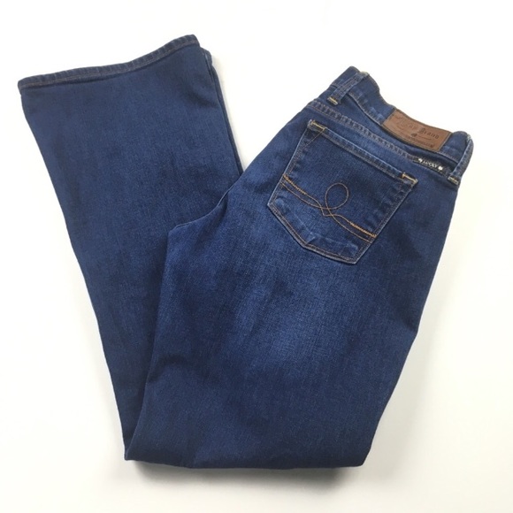 Lucky Brand Sofia‎ Boot Dark Jeans Women’s Size 10 Ankle - Picture 1 of 5
